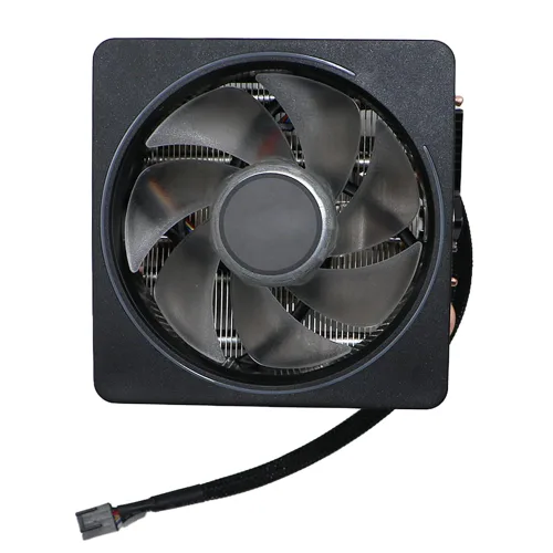 Vista 7 de CPU Wraith Cooler Prism disipador de calor de aluminio base de cobre 4 pines PWM 3.740 in ventilador pasta térmica preaplicada compatible