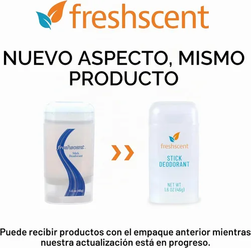 Vista 2 de Freshscent - Desodorante en barra sin alcohol de 1.6 onzas (paquete de 144)