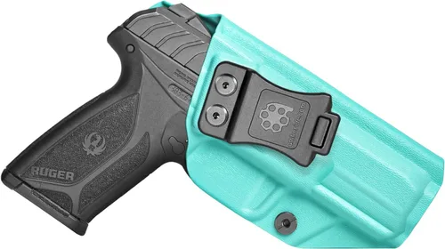 Vista 15 de Amberide IWB Kydex Holster for Ruger Security-9, Concealed Carry, No Optic/No Laser, Adjustable Cant, Posi-Click Retention, Made in USA