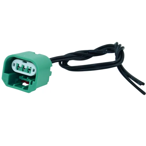 Vista 6 de Arnés de cableado para conector de faros delanteros de repuesto 68064997AA compatible con Dodge Chrysler Jeep, lámpara de circulación diurna, luz