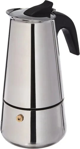 Vista 3 de UNIWARE Cafetera espresso de acero inoxidable (12 tazas)