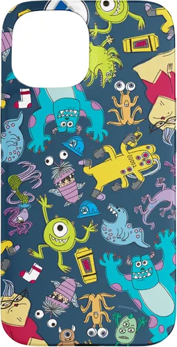 Vista 6 de Funda para iPhone 14 Pro Max Disney PIXAR Monsters Inc. Scare Crew