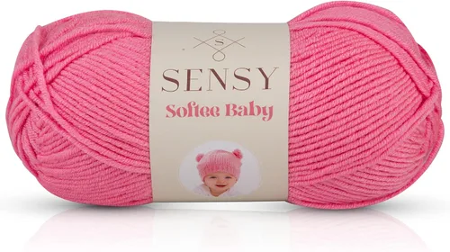 Vista 29 de Sensy Softee Hilo para Bebé, 3.5 oz, 275 yardas, Gauge 3 Light (Almendra)