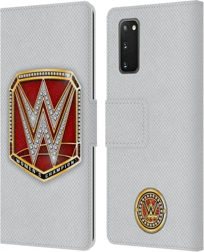 Vista 306 de Head Case Designs Officially Licensed WWE Cruiserweight Champion Title Belts Leather Wallet Case Compatible with Samsung Galaxy A07 4G Campeón