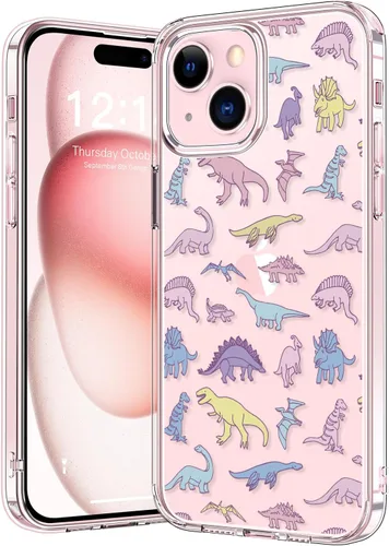 Vista 126 de bicol - Funda protectora a prueba de golpes para iPhone 15 Plus, funda delgada de acrílico transparente y diseños modernos para niña y mujer, 6.7