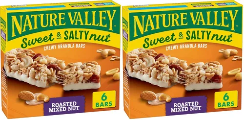 Vista 22 de Nature Valley Barras de granola de nueces dulces y saladas, maní, 15 barras, 18 onzas
