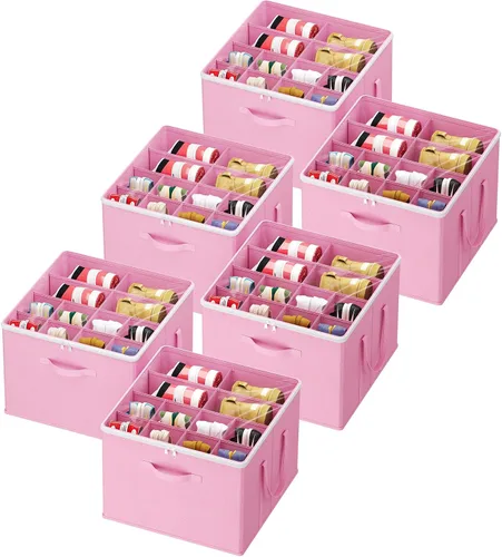 Vista 34 de Lifewit Organizador de almacenamiento de zapatos para armario para 12-16 pares, contenedor de almacenamiento grande de tela con cubierta