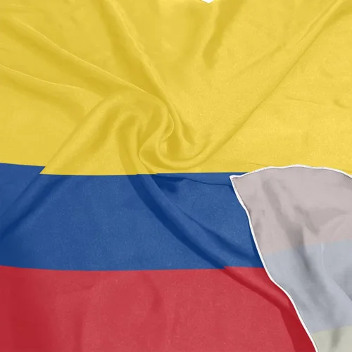 Vista 4 de Bufanda de seda de moda para mujer, pañuelo cuadrado de satén para el cuello, bufanda para la cabeza