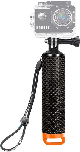 Vista 5 de Palo selfie extensible para cámara de acción, palo selfie para cámaras deportivas de 48 cm, palo telescópico impermeable, monopié para DJI OSMO