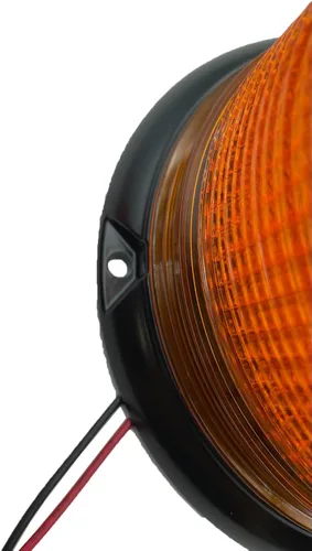 Vista 6 de Luz estroboscópica LED de faro luz estroboscópica ámbar techo superior luces estroboscópicas de alta visibilidad, luces estroboscópicas redondas