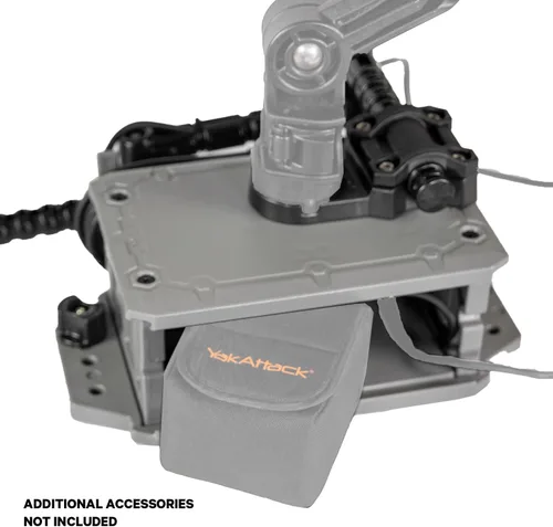 Vista 6 de YakAttack CellBlok Battery Box & Switchblade Transducer Arm Combo - Color Options USA Made Kayak Fish Finder Mounting Compact & Tool-Free