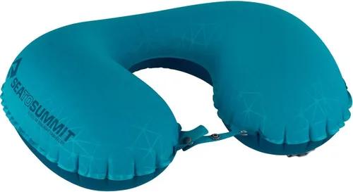Vista 4 de Sea to Summit Aeros Ultralight Traveler - Almohada inflable para el cuello, color aguamarina