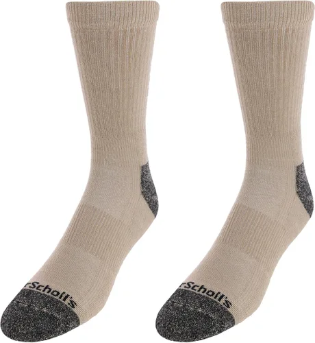 Vista 2 de Dr. Scholl's Calcetines de trabajo de compresión para hombre (paquete de 2 pares)