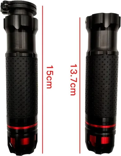 Vista 2 de Motorcycle Handlebar Grips Universal CNC Motorcycle Handle Handlebar Enduro Moto Hand Bar Grip for XJ6 N / XJ6 Diversion XSR 700 900 ABS Handlebar