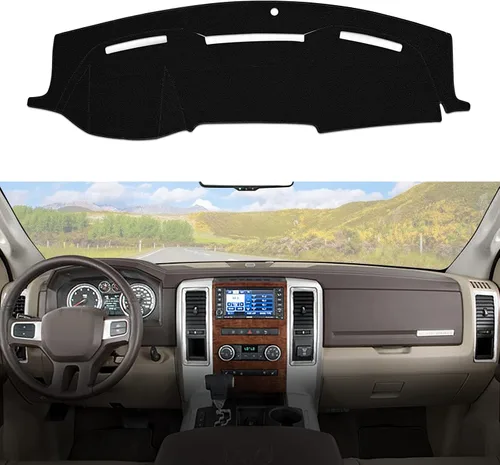 Vista 12 de Alfombrilla para salpicadero compatible con Chevy Tahoe Suburban Denali Avalanche 07-14, GMC Yukon/XL, Chevy Silverado 07-13, GMC Sierra sin altavoz
