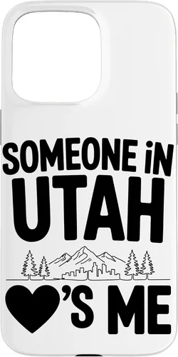 Vista 31 de Someone in Utah Loves Me Long Distance Family Case for iPhone 16