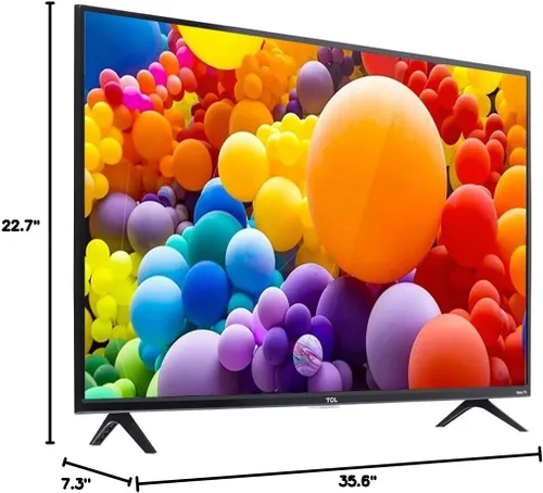 Vista 4 de TCL Smart TV Android de 40 pulgadas Serie 3 FHD LED + montaje en pared Chromecast Bluetooth integrado 40S334 (renovado)