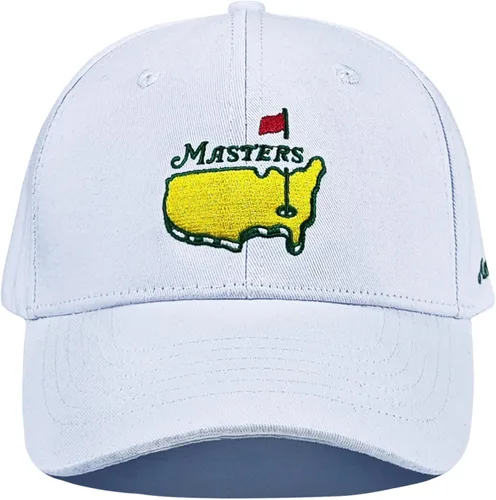 Vista 2 de Gorra de torneo de golf 2024 para hombres y mujeres, gorra de camionero verdeblanco, ropa de mercancía de golf