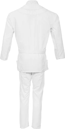 Vista 3 de Summer Edition - Kimono ultraligero BJJ Gi Uniforme - Peso ligero 100% algodón (cinturón blanco)