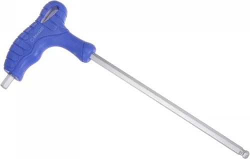 Vista 11 de uxcell Llave inglesa con mango en T de llave hexagonal de extremo de bola de 0.059 in, acero métrico CR-V