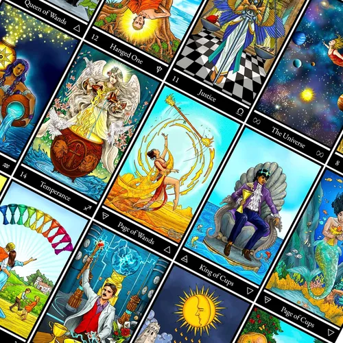 Vista 5 de Tarot Deck con guía completa – Simbolismo moderno e interpretaciones digitales mejoradas para todos los niveles