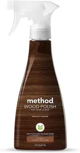 Vista 2 de Method Limpiador de acero inoxidable + pulidor de madera de 14 onzas, paquete de 14 onzas, 2