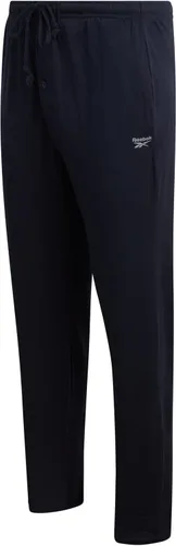 Vista 2 de Reebok Pantalones deportivos para hombre - Pantalones deportivos ligeros de ajuste clásico con parte inferior abierta (S-XL)