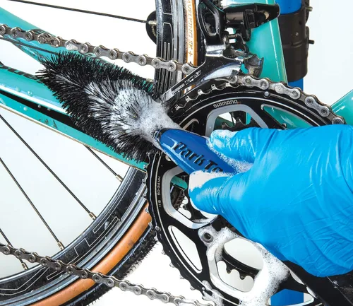 Vista 3 de Park Tool BCB-4 Juego de cepillos de limpieza para bicicletas herramientas de limpieza de bicicletas