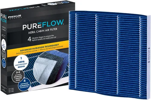 Vista 3 de Filtro de aire de cabina HEPA PureFlow PC9932HX Compatible con Nissan Murano 2015-2024, Altima 2013-2018, Pathfinder 2013-2020, INFINITI QX60