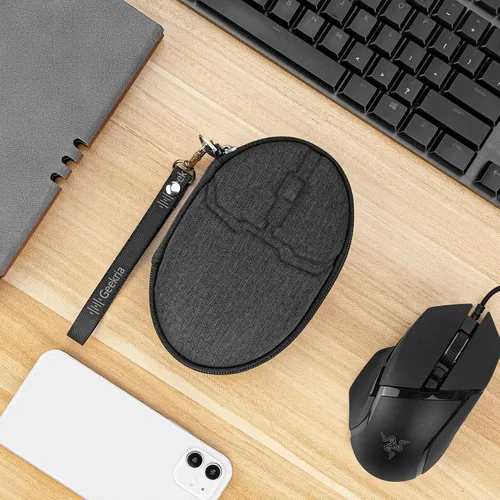 Vista 6 de Geekria Hard Mouse Case Compatible with Razer Cobra Wired Gaming, Cobra Pro Wireless Gaming, BasiliskV3, V3Pro, V3X, V2Wired, V2, Electronics