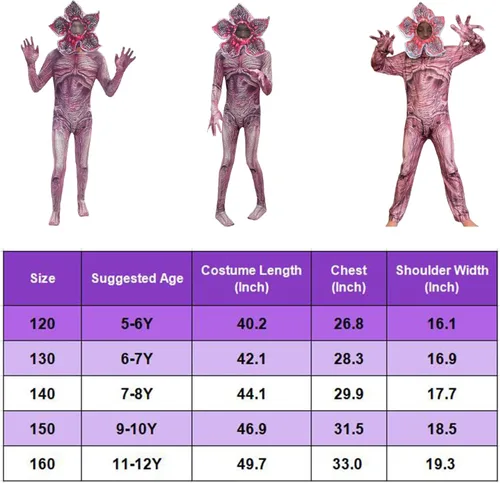 Vista 4 de Fury Strike Disfraz para niños de 10 años diseño de monstruo de flores de Halloween disfraz espeluznante para niños grandes disfraz de cosplay