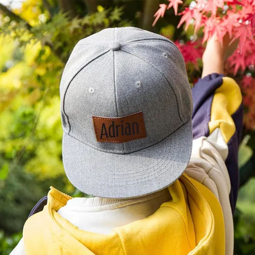 Vista 5 de Sombreros personalizados para bebés, gorras de béisbol personalizadas con nombre, gorras de camión ajustables para bebés, niños y adultos
