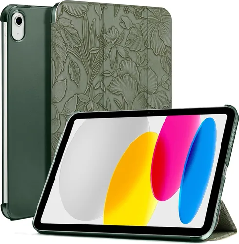 Vista 34 de CoBak Funda para iPad (A16) 11ª generación de 11 pulgadas 2025, iPad de 10.9 pulgadas 2022, funda protectora delgada con carcasa trasera translúcida