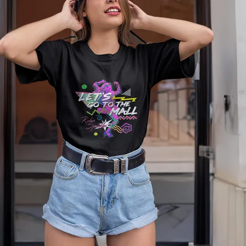 Vista 3 de T-Shirt Lets Women Boy Go Unisex Gift for Men to Sleeve The Girl Event Mall Shirts Tee Novelty Family Short Friend Shirt Big Multicoloured