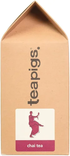 Vista 4 de Teapigs Bolsas de té Chai hechas con hojas enteras, 50 unidades (paquete de 1)