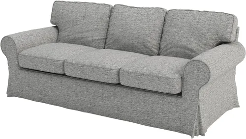 Vista 10 de Funda de sofá Ektorp de tela resistente de 3.5 pulgadas de ancho de asiento: 98 pulgadas (no regular de 3 asientos), compatible con IKEA Ektorp