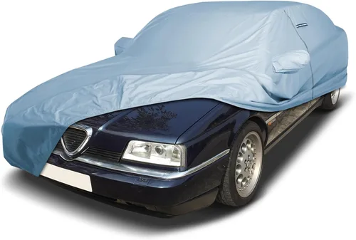 Vista 58 de iCarCover Funda de automóvil personalizada de alta calidad para Alfa Romeo 147 2002-2007, resistente, impermeable, para todo tipo de clima, lluvia