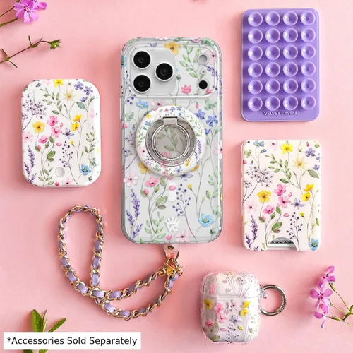 Vista 727 de VELVET CAVIAR Funda para iPhone 15, compatible con MagSafe, probada contra caídas de 10 pies, fundas protectoras de diseño, leopardo color rosa