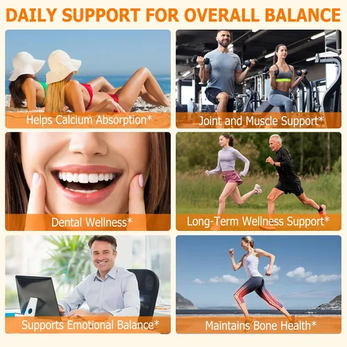 Vista 2 de Liefiet Vitamina D3 K2 10000 UI con 200 mg, cápsulas de vitamina D3 y K2, complejo de vitaminas D y K 2 en 1 con aceite de coco virgen, 120 cápsulas