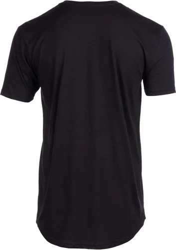 Vista 2 de Camiseta alta de talla especial con estampado gráfico divertido y texto unisex para hombre