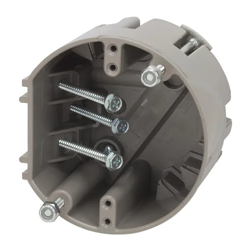 Vista 17 de Southwire MSBMMT1G Caja de dispositivo de montaje múltiple de 1 banda con profundidad ajustable; resistente 42 libras