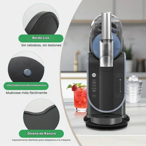 Vista 3 de Slider Mat para Ninja Slushie Machine FS301, accesorios deslizantes, bambú
