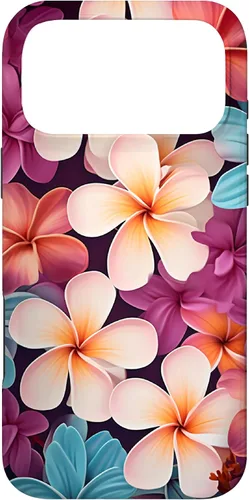 Vista 22 de Plumeria Flower Pretty Garden Hawaii Case for iPhone 17