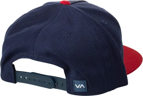 Vista 2 de RVCA Sombrero de ala recta ajustable Snapback para hombre