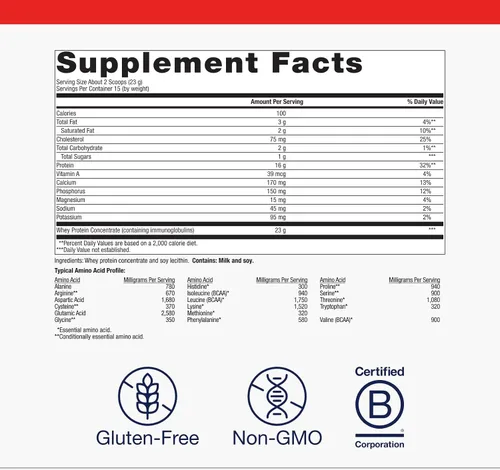 Vista 4 de Metagenics BioPure Proteína en polvo 12.17 oz (15 porciones)