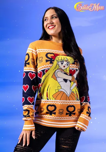 Vista 2 de Fun Costumes Suéter Sailor Venus Adulto