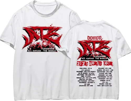 Vista 16 de KPOP Skz Camiseta Nuevo Álbum Tee Bangchan Jisung Felix Hyunjin Merch Tops