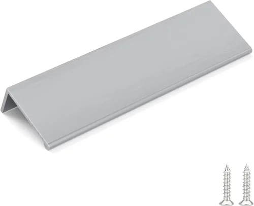 Vista 7 de Goldenwarm - Paquete de 10 tiradores negros de 2-1/2 pulgadas con borde de dedo, tiradores para cajones de cocina, color negro mate, manijas