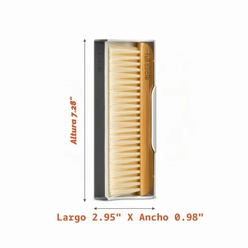 Vista 7 de Herramienta de barrido y escobilla para contador de círculo completo, mini cepillo portátil