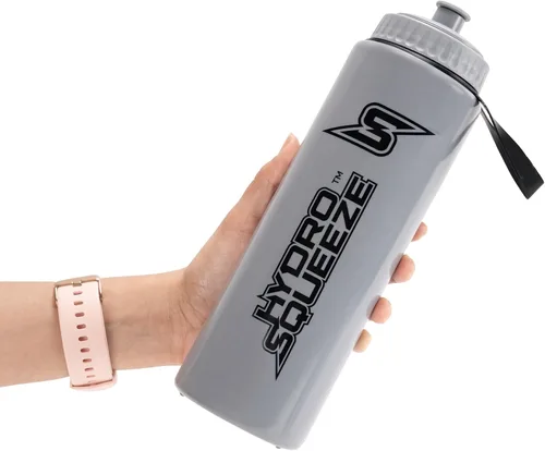 Vista 2 de Botellas de agua deportivas sin BPA de 32 onzas de presión rápida, paquete de 4